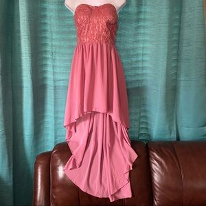 🆕✨ Mauve Pink High Low Dress